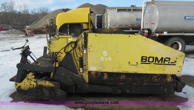 image for item J1958 Bomag 814 paver