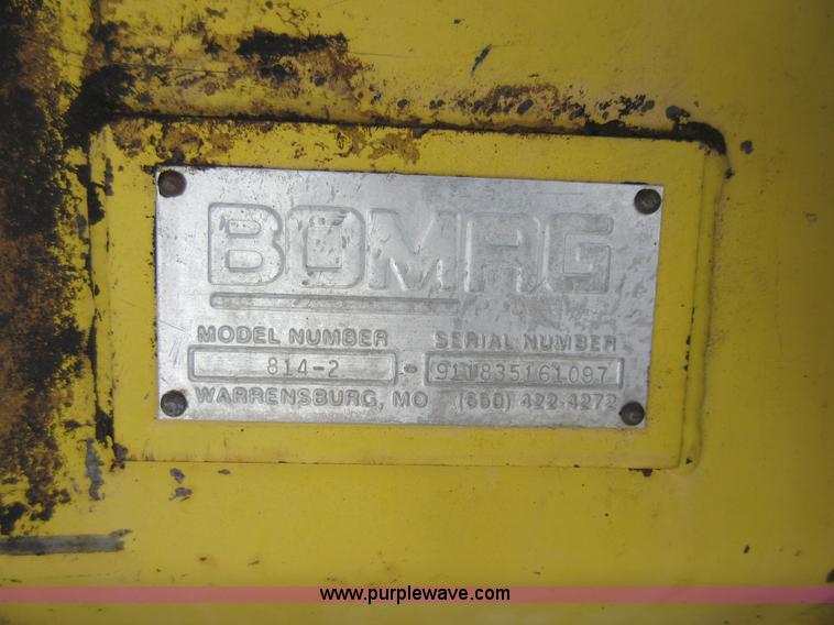 image for item J1958 Bomag 814 paver