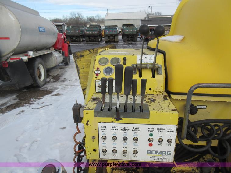 image for item J1958 Bomag 814 paver