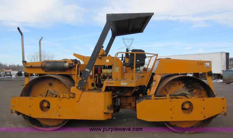 image for item J1965 Dynapac CC50A vibratory double drum roller