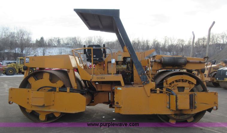 image for item J1965 Dynapac CC50A vibratory double drum roller