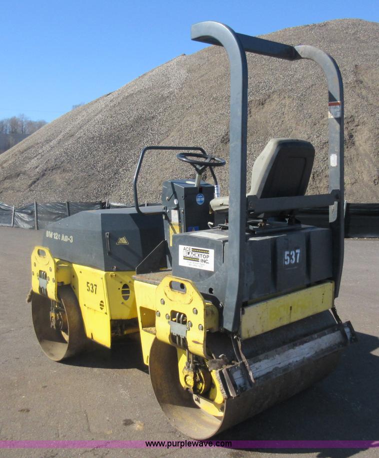 image for item J1973 Bomag BW120AD-3 vibratory double drum roller