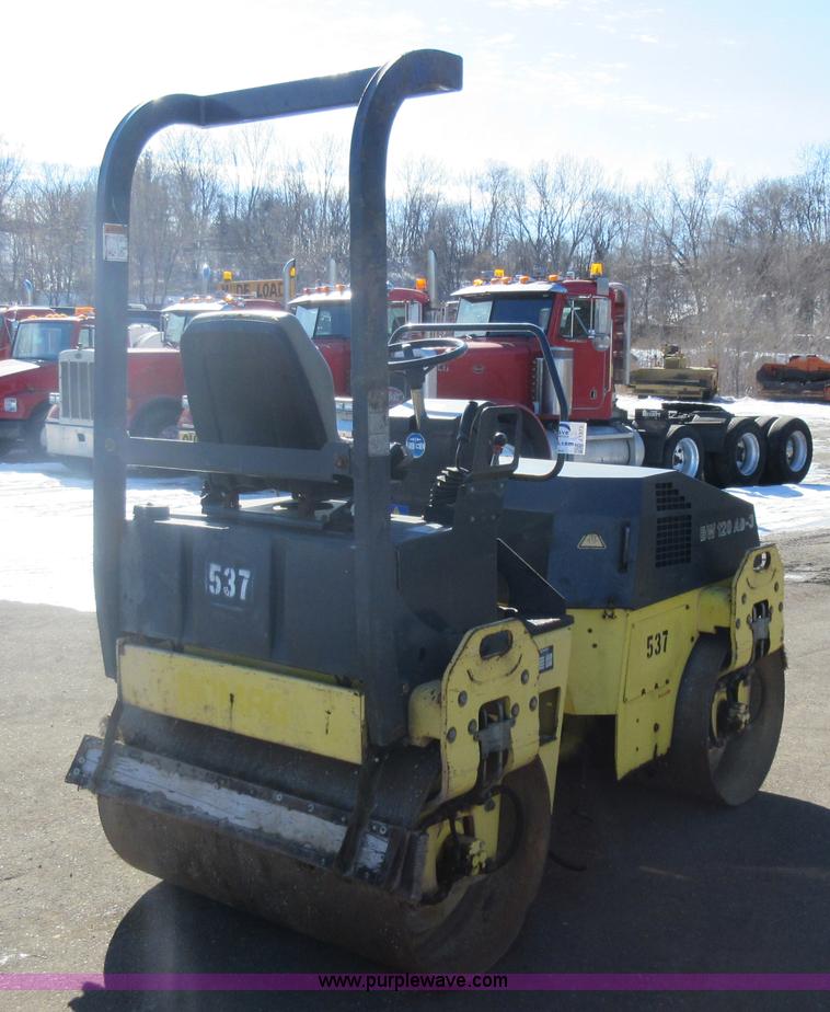image for item J1973 Bomag BW120AD-3 vibratory double drum roller