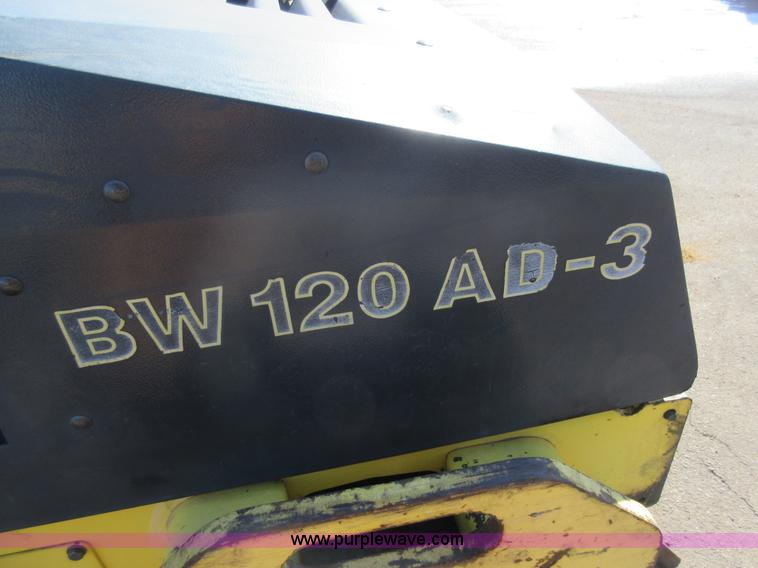 image for item J1973 Bomag BW120AD-3 vibratory double drum roller
