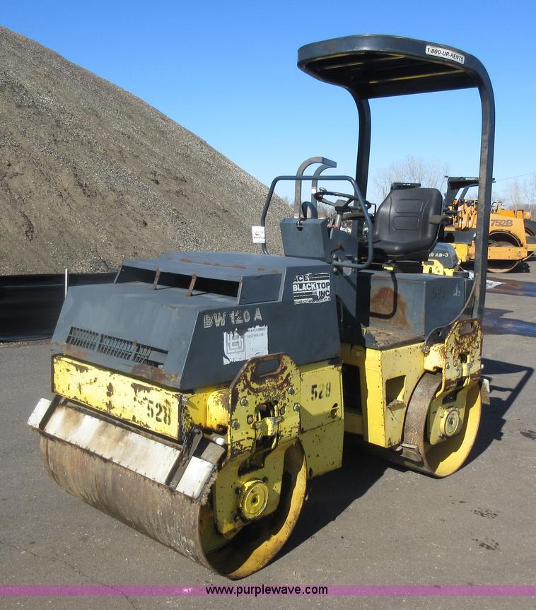 image for item J1974 Bomag BW120AD-3 vibratory double drum roller