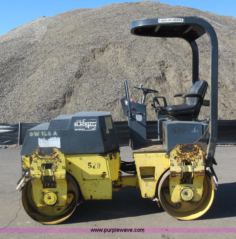 image for item J1974 Bomag BW120AD-3 vibratory double drum roller