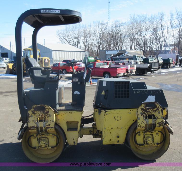 image for item J1974 Bomag BW120AD-3 vibratory double drum roller