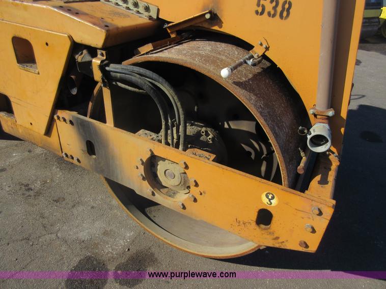 image for item J1976 Case 752B vibratory double drum roller
