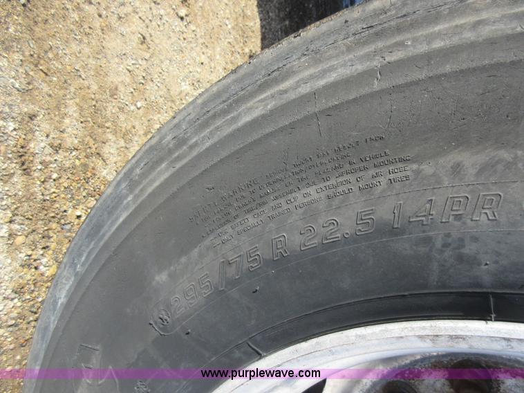 image for item J1981 1996 Peterbilt 377 water truck