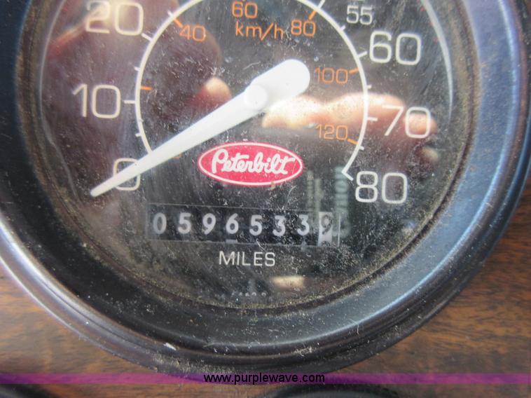 image for item J1981 1996 Peterbilt 377 water truck