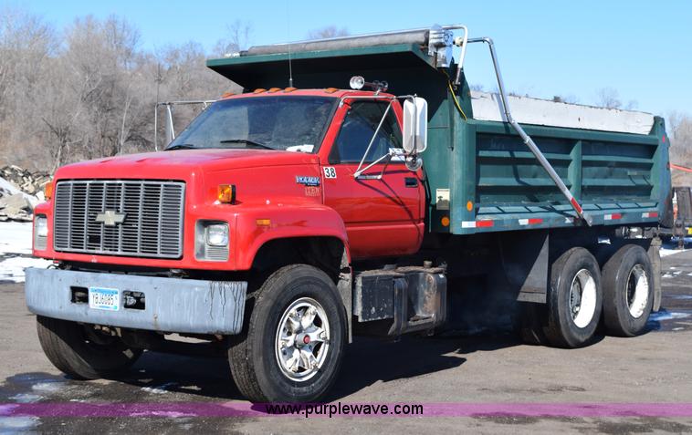 image for item J1986 1995 Chevrolet Kodiak dump truck