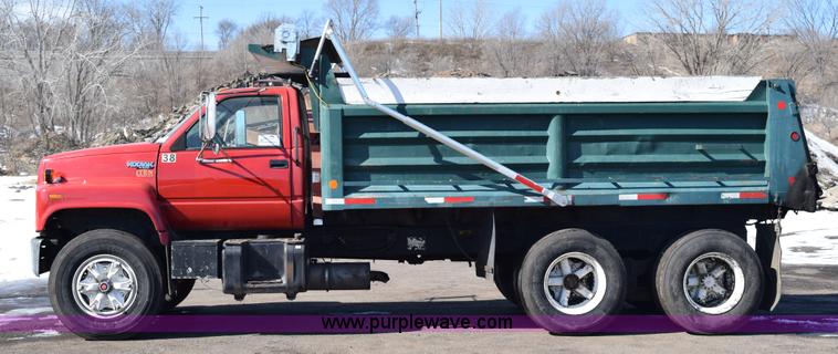 image for item J1986 1995 Chevrolet Kodiak dump truck