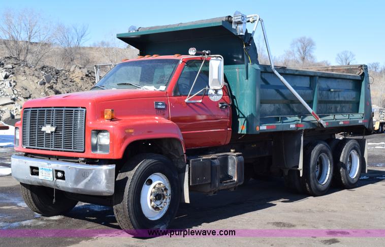image for item J1987 1998 Chevrolet C8500 dump truck
