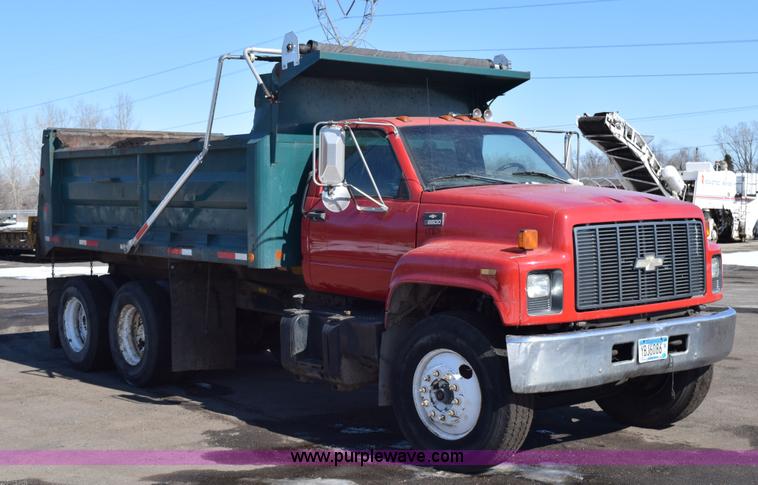 image for item J1987 1998 Chevrolet C8500 dump truck