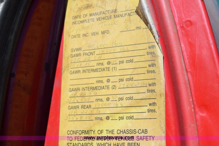 image for item J1987 1998 Chevrolet C8500 dump truck