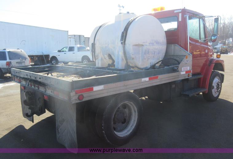 image for item J1992 1998 Freightliner FL70 flatbed truck