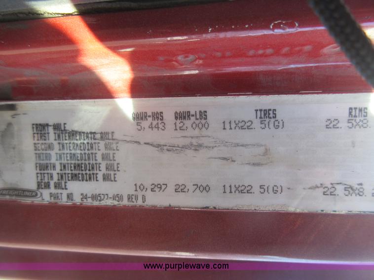 image for item J1992 1998 Freightliner FL70 flatbed truck