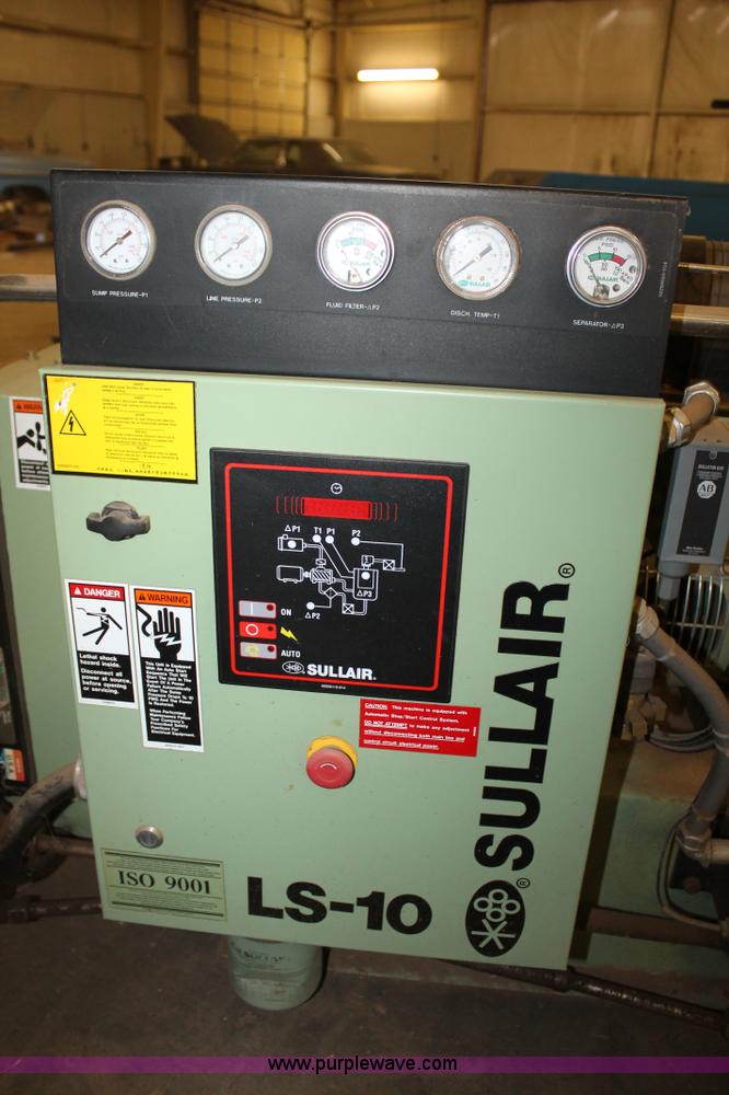 image for item AO9562 Sullair LS10 air compressor