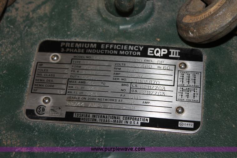 image for item AO9562 Sullair LS10 air compressor