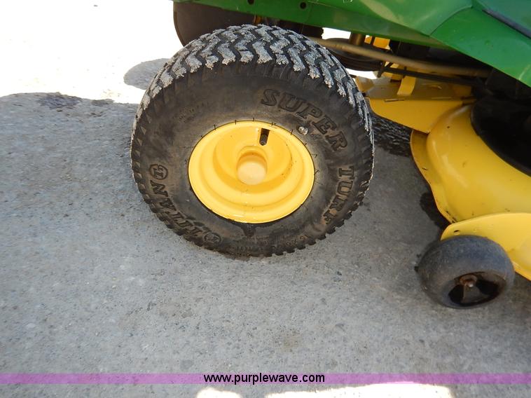 image for item BC9556 2003 John Deere LT160 lawn mower