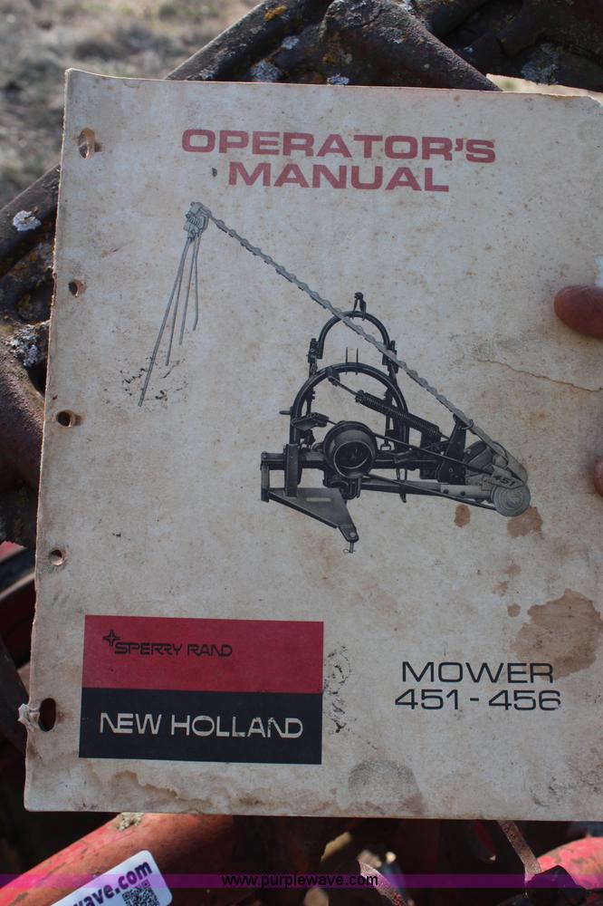 image for item BO9488 New Holland 451 sickle mower