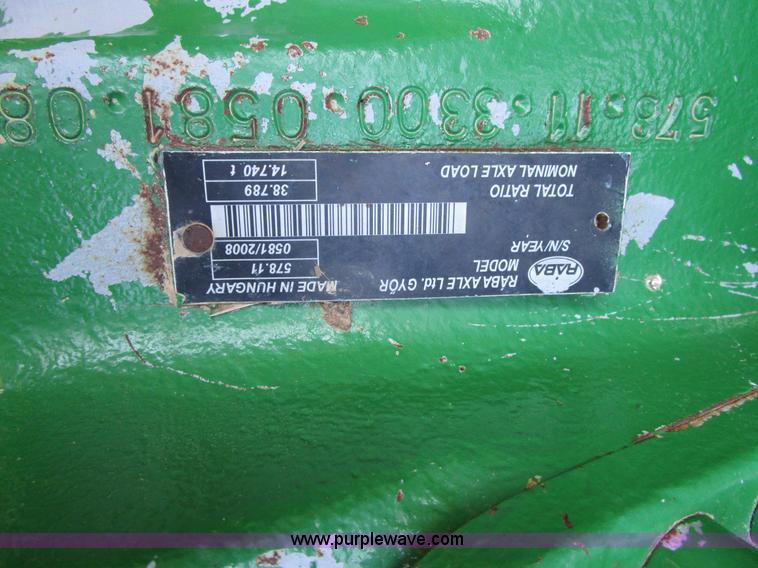 image for item D2335 2008 John Deere 9530T tractor