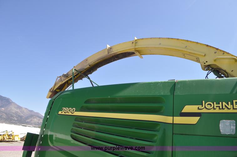 image for item F2267 2007 John Deere 7800 forage harvester