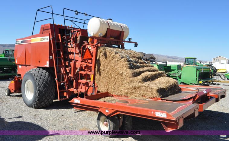 image for item F2270 2002 Hesston 4910 large square baler