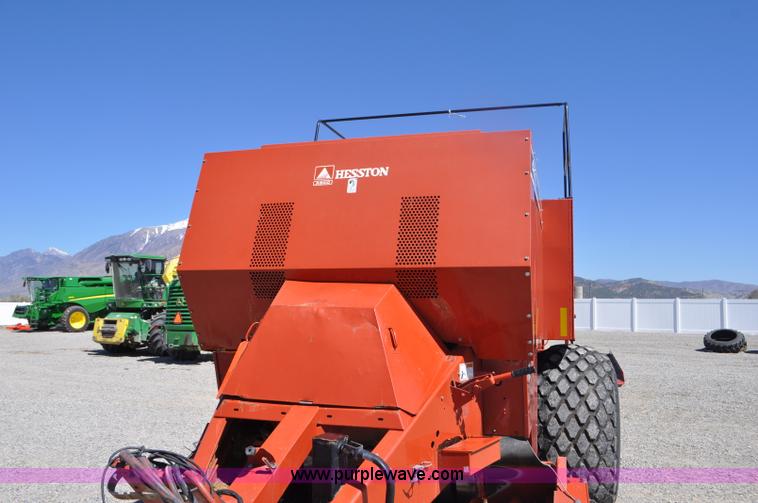 image for item F2270 2002 Hesston 4910 large square baler