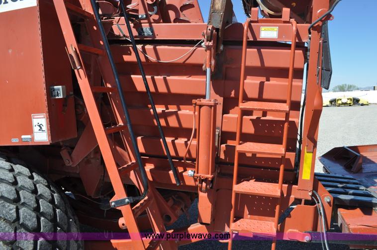 image for item F2270 2002 Hesston 4910 large square baler
