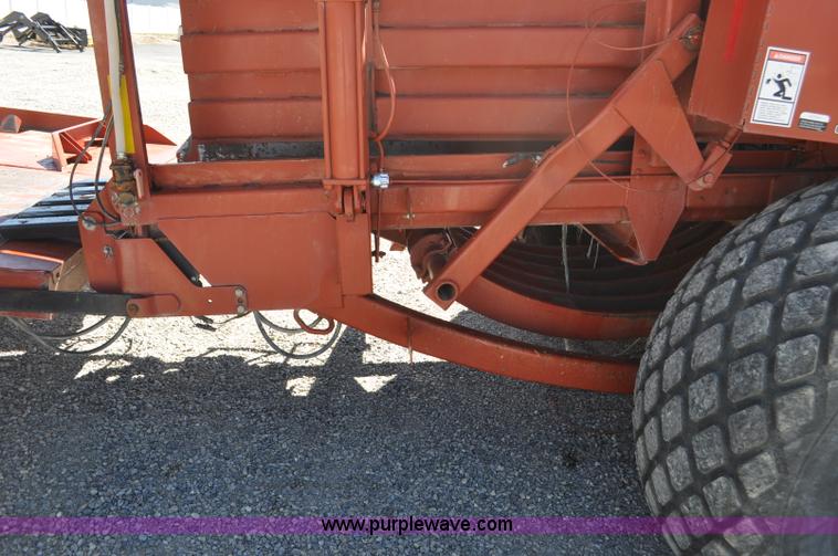 image for item F2270 2002 Hesston 4910 large square baler