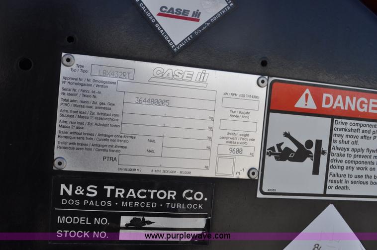 image for item F2276 2006 Case IH LBX432 large square baler