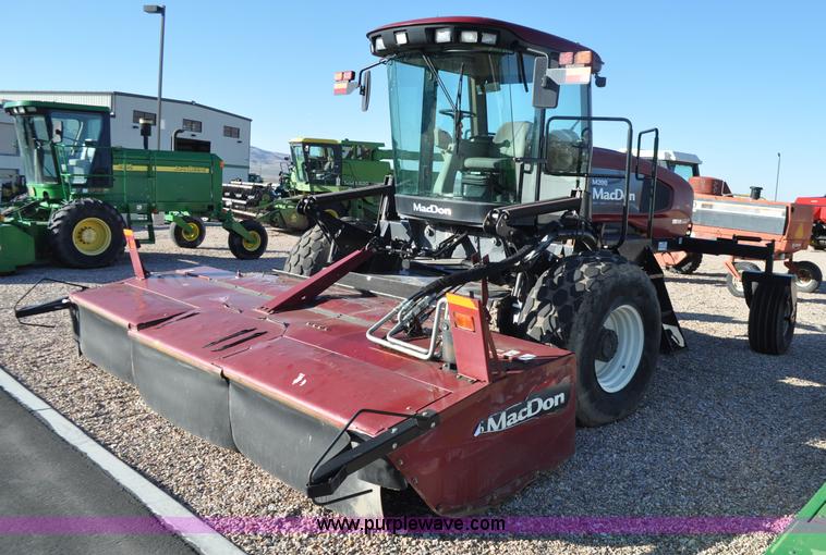 image for item F2279 2008 MacDon M200 self-propelled windrower