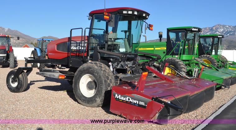 image for item F2279 2008 MacDon M200 self-propelled windrower