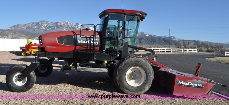 image for item F2279 2008 MacDon M200 self-propelled windrower
