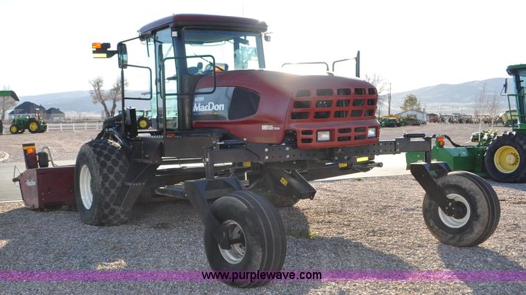 image for item F2279 2008 MacDon M200 self-propelled windrower