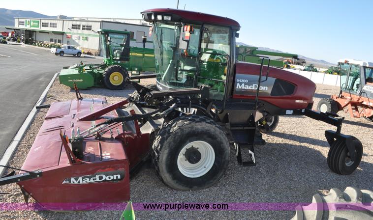 image for item F2279 2008 MacDon M200 self-propelled windrower