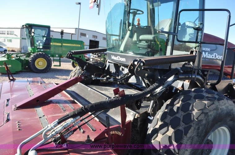 image for item F2279 2008 MacDon M200 self-propelled windrower