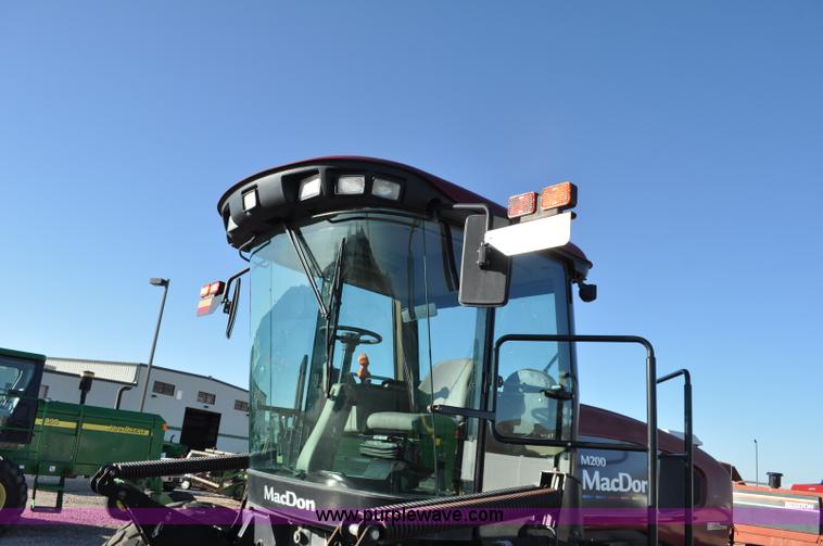 image for item F2279 2008 MacDon M200 self-propelled windrower