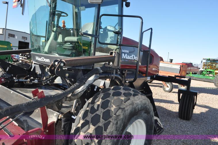 image for item F2279 2008 MacDon M200 self-propelled windrower