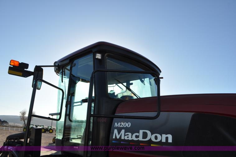 image for item F2279 2008 MacDon M200 self-propelled windrower