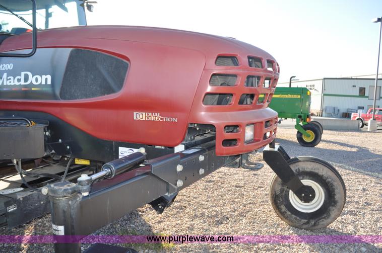 image for item F2279 2008 MacDon M200 self-propelled windrower