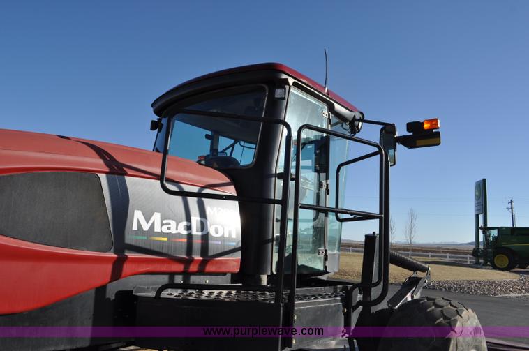 image for item F2279 2008 MacDon M200 self-propelled windrower
