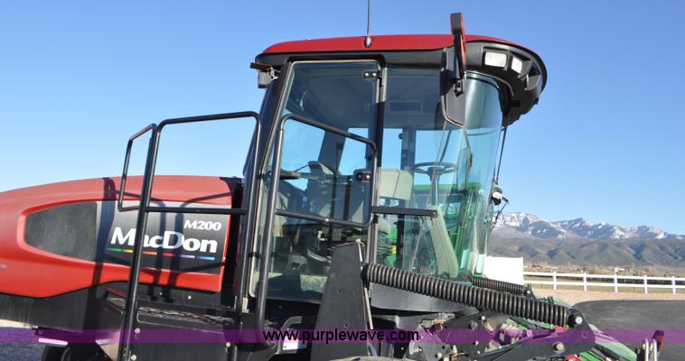 image for item F2279 2008 MacDon M200 self-propelled windrower