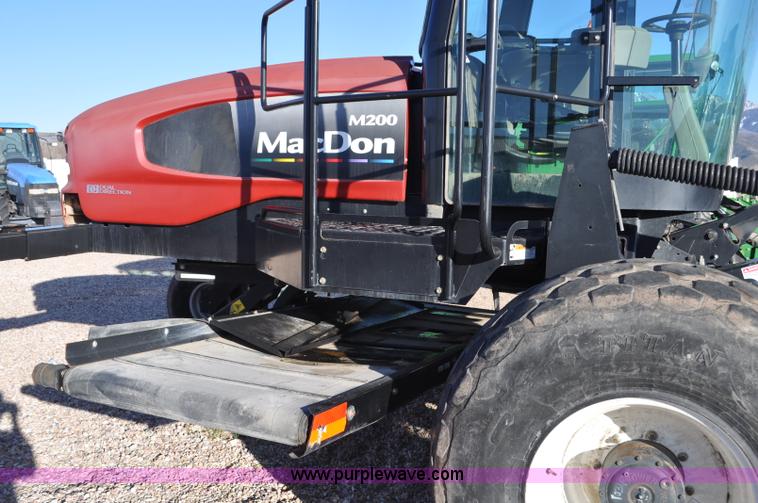 image for item F2279 2008 MacDon M200 self-propelled windrower