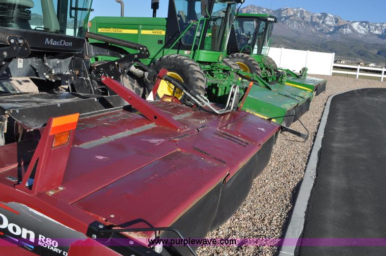 image for item F2279 2008 MacDon M200 self-propelled windrower