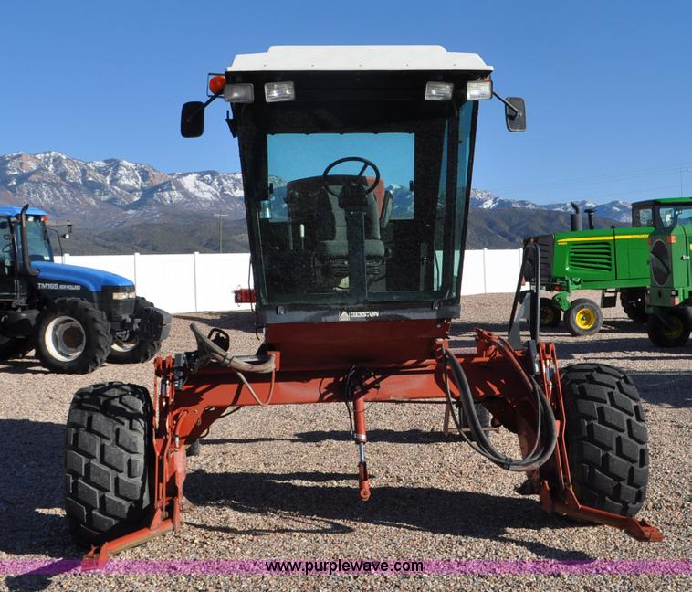 image for item F2280 1996 Hesston 8500 self-propelled swather