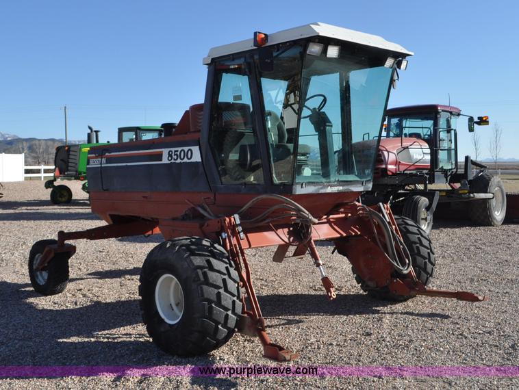 image for item F2280 1996 Hesston 8500 self-propelled swather