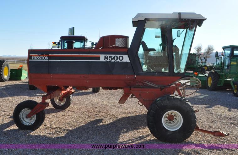 image for item F2280 1996 Hesston 8500 self-propelled swather