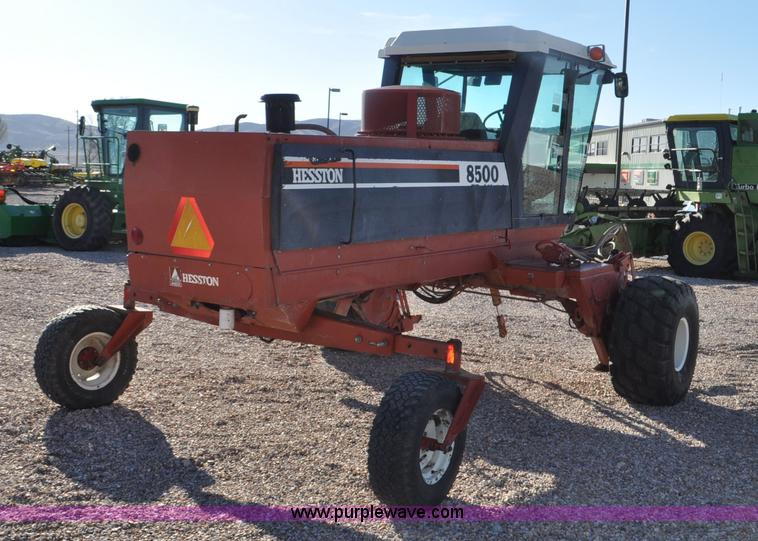 image for item F2280 1996 Hesston 8500 self-propelled swather